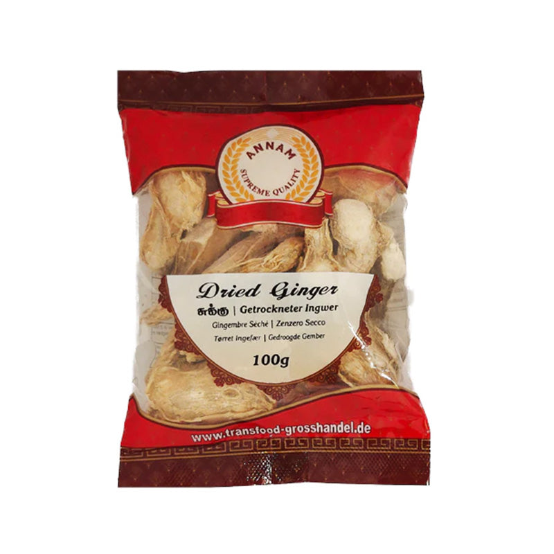 Annam Dried Ginger Pealed 100g
