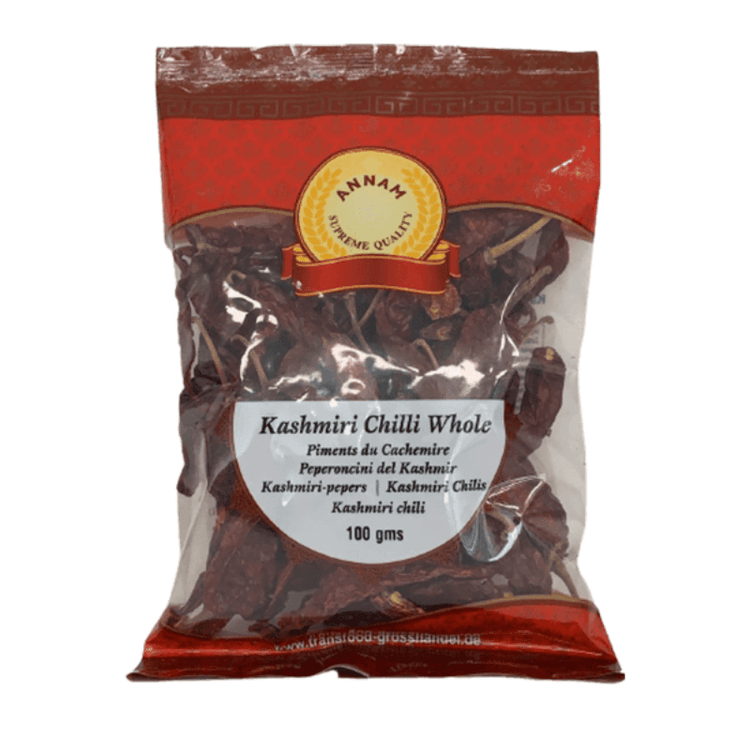 Annam Dried Red Chilli 100g (Kashmiri )