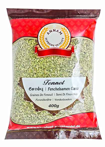 Annam Fennel Seeds  (Fenchelsamen) 400g