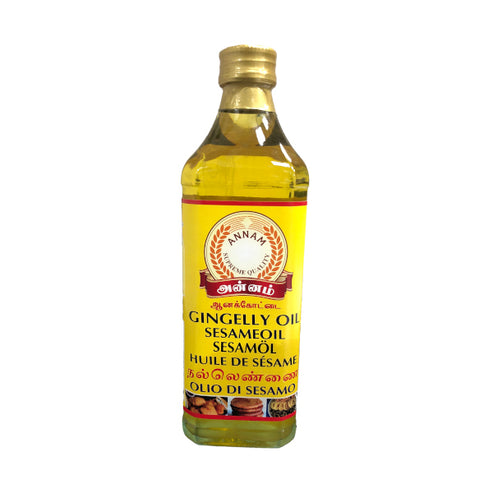Annam Gingely Oil (Sesamol) 750ml (Glass Bottl)