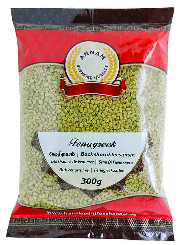 Annam Methi Seeds (Bockshornkleesamen) 300g