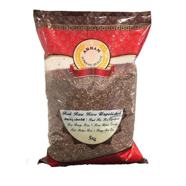 Annam Red Raw Rice Unpolished 5kg