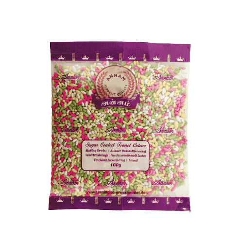 Annam Sugar Coated Fennel Seeds  100g