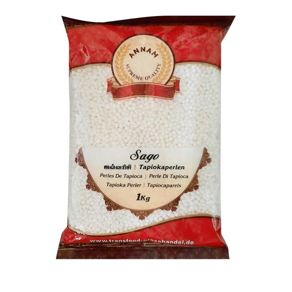 Annam Tapioca Sabudana (Medium) 500g