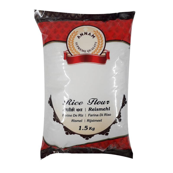 Annam White Rice Flour 15kg (Unroasted)