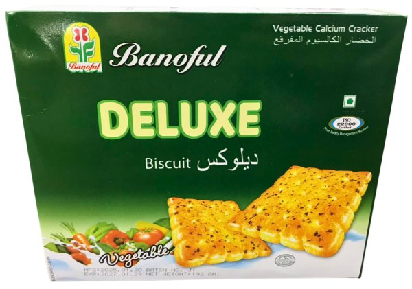 Banoful Delux Biscuit – 192 g