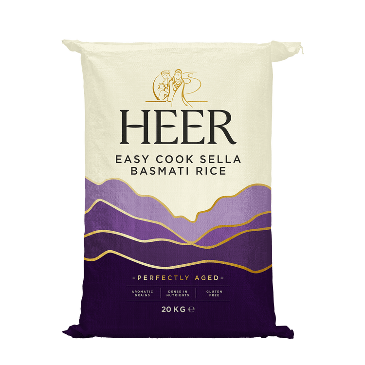 Heer Easy cook sella basmati rice (parboiled) 20kg