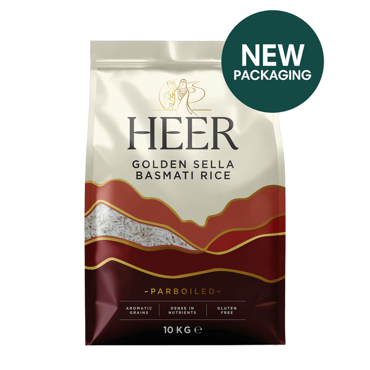 Heer Golden sella basmati rice (parboiled) 10kg