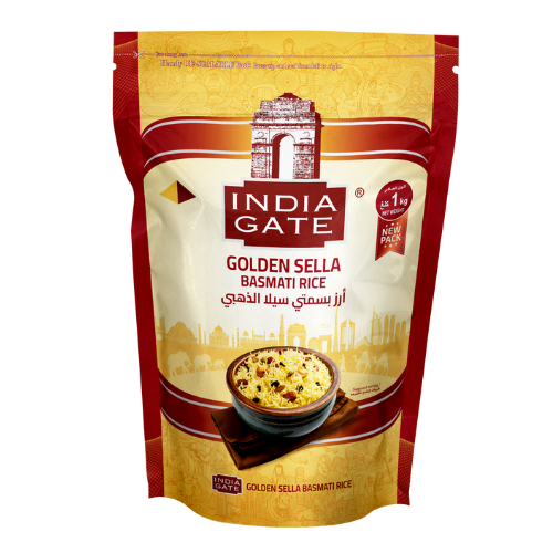India Gate Golden Sella Basmati Rice 1kg