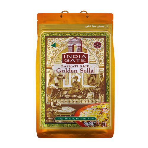 India Gate Golden Sella Basmati Rice 5kg
