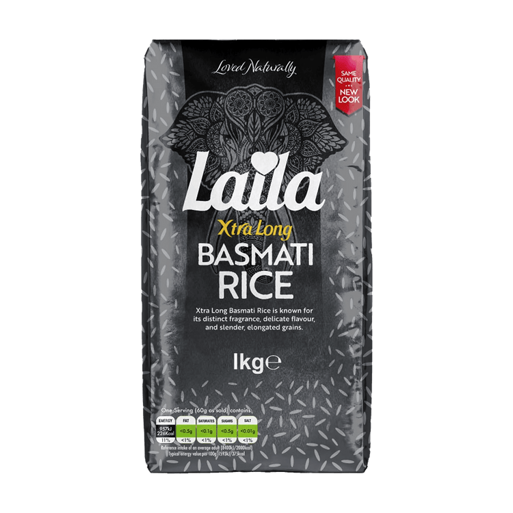 Laila Extra Long Basmati Rice 2kg