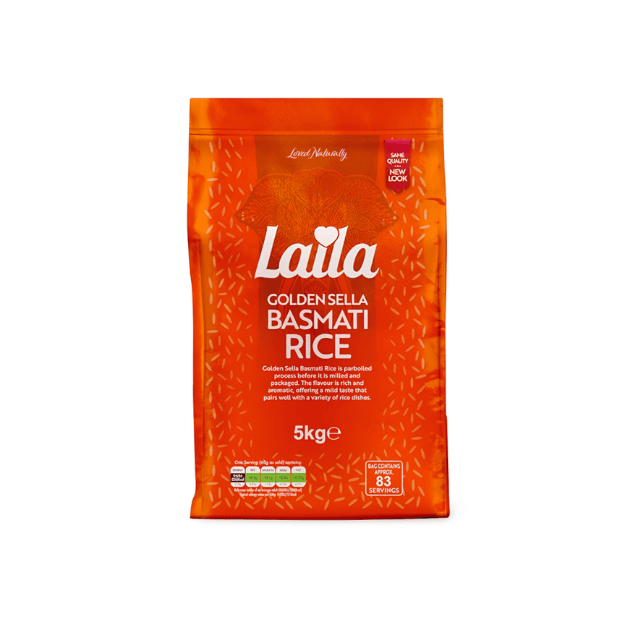 Laila Sella Basmati Rice-5kg