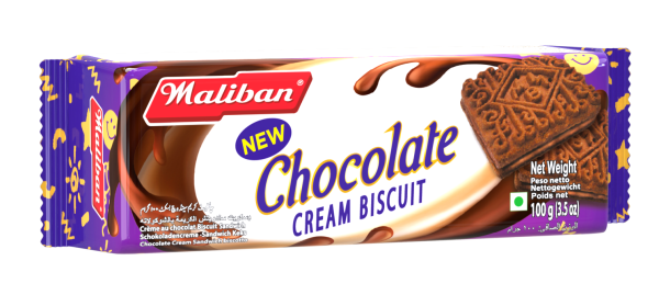 Maliban Chocolate Cream Biscuit 100g