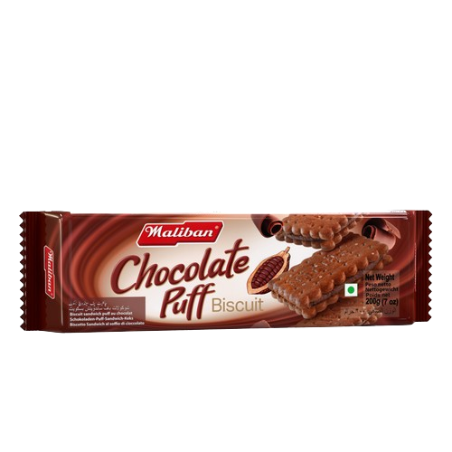 Maliban Chocolate Puff 200g
