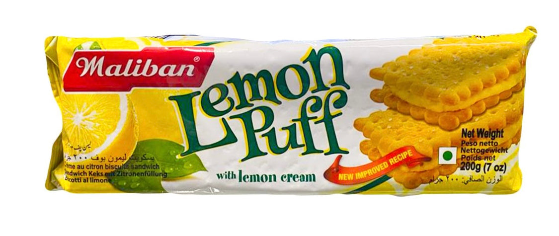 Maliban Lemon Puff Biscuit 200g