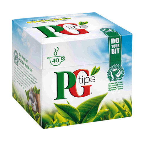 PG Tips Tea Bags 40 Pack 116g